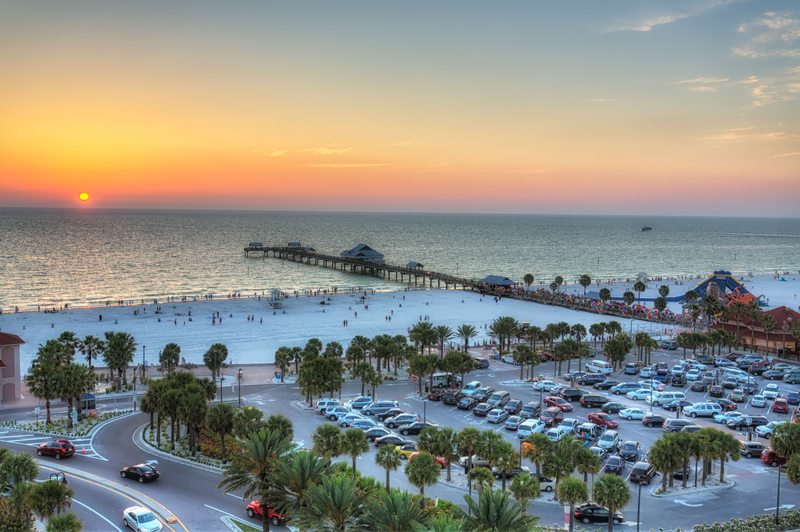 Clearwater Beach sunset